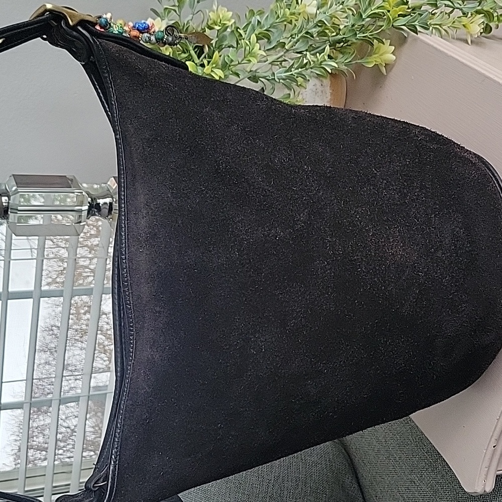 Vintage COACH Black Berkeley  XL Duffle Feed Sac #9010 - Picture 3 of 16